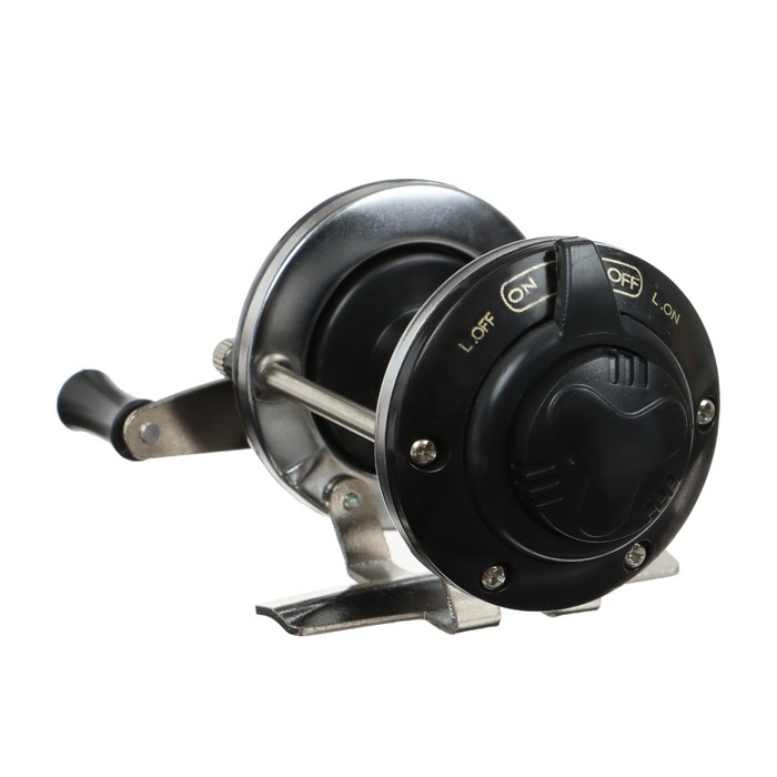 Катушка мультипликаторная, металл-пластик, переключатель 3 режима, цвет черный, 106 Катушка мультипликаторная, металл-пластик, переключатель 3 режима, цвет черный, 106