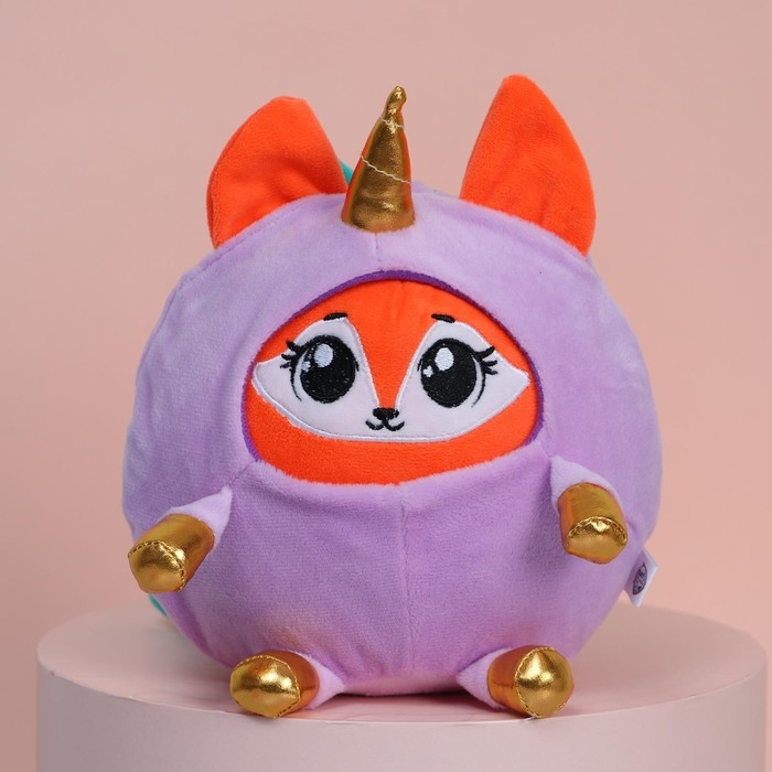 Мягкая игрушка &laquo;Лисёнок в костюме единорожки&raquo;, 20 см