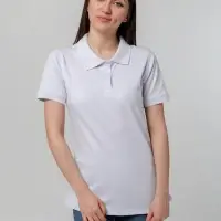 Рубашка поло женская Virma Stretch Lady, белая, размер S