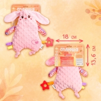 Комфортер для новородженных &laquo;Зайчик Сплюша&raquo;, с прорезывателем для зубов