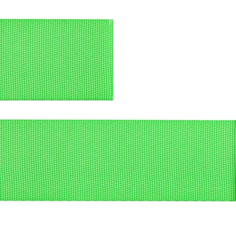 Стропа текстильная Fune 35 XXXL, зеленый неон, 270 см