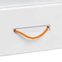 Круглый шнур Lasso S, оранжевый неон, 40 см