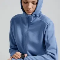 Куртка с капюшоном унисекс Begi, синяя, размер M