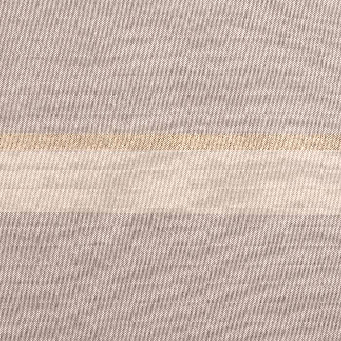 Скатерть "Этель" 110х165 см &plusmn; 5см, цвет кофейный с золотой нитью, 100% хлопок, 163 г/м2