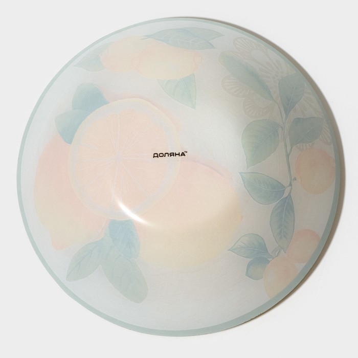 Салатник стеклянный Доляна &laquo;Дольче&raquo;, 1,1 л, 22&times;5 cм