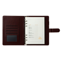 Органайзер на кольцах "Классика" А5, 96 листов в линейку с ремешком, МИКС Органайзер на кольцах "Классика" А5, 96 листов в линейку с ремешком, МИКС