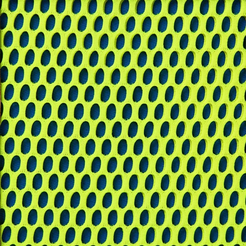 Заготовка из крупной сетки Rete, M, желтый неон