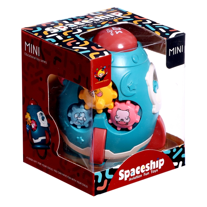 Развивающая игрушка «Ракета», звуковые эффекты, цвета МИКС Развивающая игрушка «Ракета», звуковые эффекты, цвета МИКС