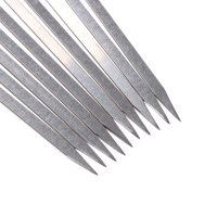 Набор шампуров-шпажек, 10 шт, 40 см, ширина - 5 мм, толщина - 1.4 мм