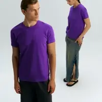 Футболка Regent 150 темно-фиолетовая, размер XL