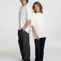 Футболка оверсайз унисекс Lavinia, белая, размер M/L Футболка оверсайз унисекс Lavinia, белая, размер M/L