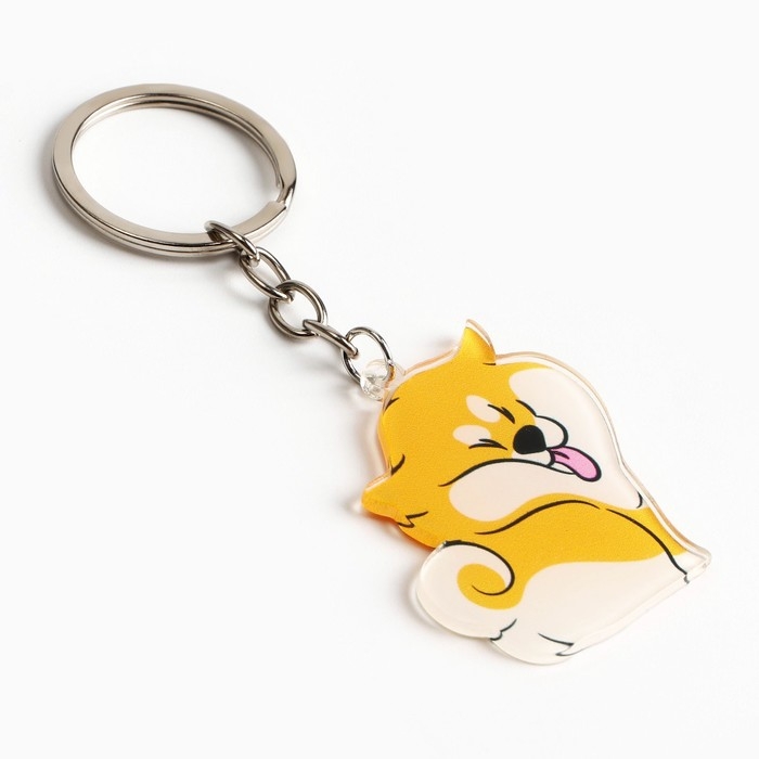 Брелок для ключей акриловый &laquo;Я не подарок&raquo;, 9.7 х 4.3 см