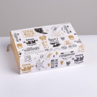 Коробка подарочная складная, упаковка, «Мужская», 16.5 х 12.5 х 5 см, БЕЗ ЛЕНТЫ Коробка подарочная складная, упаковка, «Мужская», 16.5 х 12.5 х 5 см, БЕЗ ЛЕНТЫ