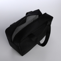 Косметичка на молнии, цвет чёрный Косметичка на молнии, цвет чёрный