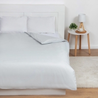 Пододеяльник Этель 175*215, цв.серый, 100% хлопок, поплин 125г/м2 Пододеяльник Этель 175*215, цв.серый, 100% хлопок, поплин 125г/м2