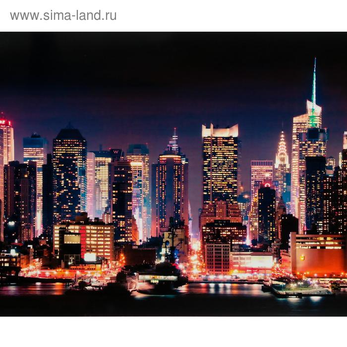 Кухонный фартук ПВХ "Город" 3000x600мм