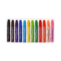 Пастель масляная 12 цветов "Каляка-Маляка", утолщенная, 11 мм, шестигранная Пастель масляная 12 цветов "Каляка-Маляка", утолщенная, 11 мм, шестигранная