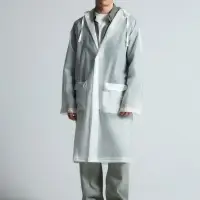 Дождевик RainDrop, белый, размер XS/S