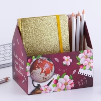 Планер - шкатулка &laquo;Золотому учителю&raquo;, 50 листов, 16х15х12 см