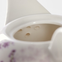 Набор керамический чайный &laquo;Прованс&raquo;, 3 предмета: чайник заварочный 370 мл, чашка 300 мл, блюдце d=15 см