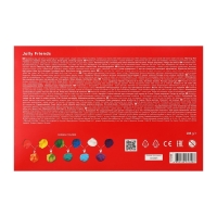 Пластилин 16 цветов, 288 г, ErichKrause "Jolly Friends", со стеком, в картонной упаковке Пластилин 16 цветов, 288 г, ErichKrause "Jolly Friends", со стеком, в картонной упаковке