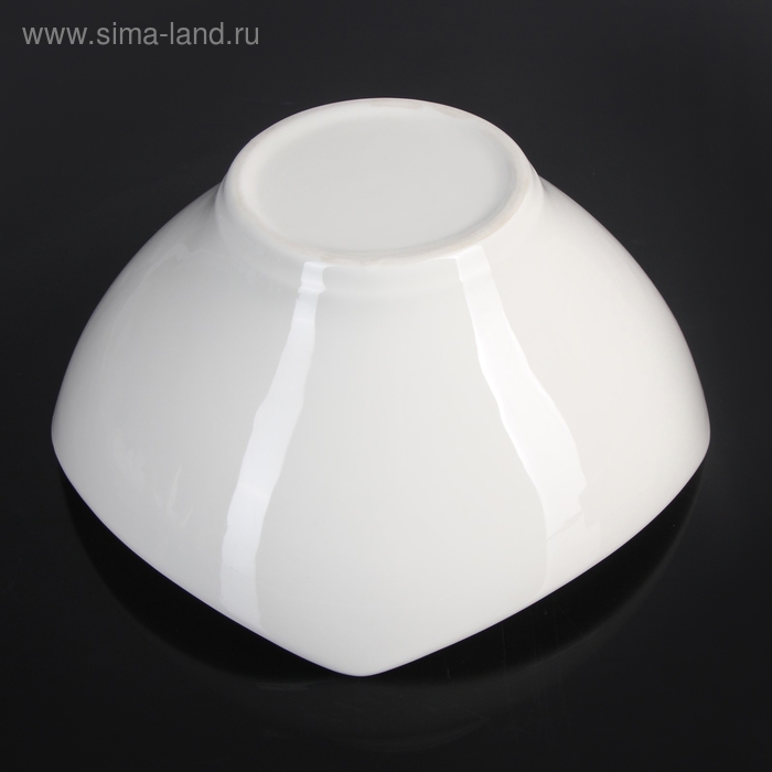 Салатник керамический &laquo;Эстет&raquo;, 2 л, на деревянной подставке