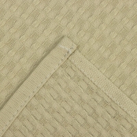 Полотенце "Доляна" цв. оливковый 35х60 см, 100% хл., крупная вафля 220 г/м2