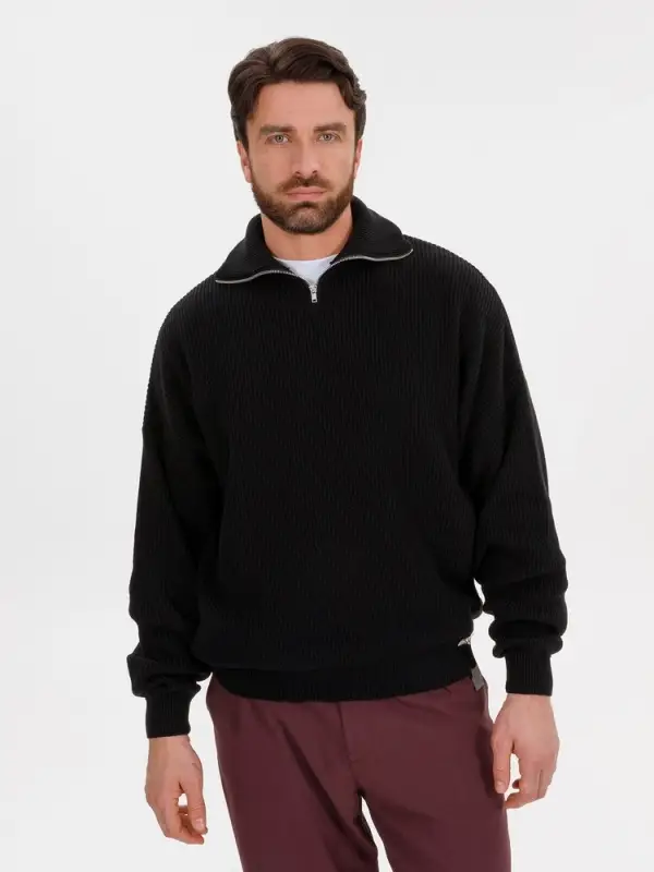 Джемпер Siluetti Birne, черный, размер S/M Джемпер Siluetti Birne, черный, размер S/M