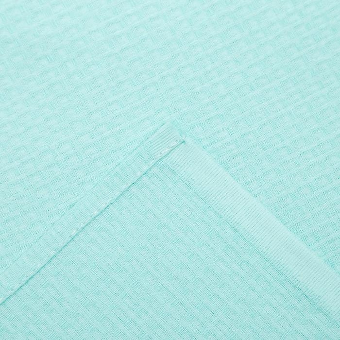 Простыня вафельная для бани Экономь и Я 150х180 см, небесный, 200 гр/м2, 100% хлопок