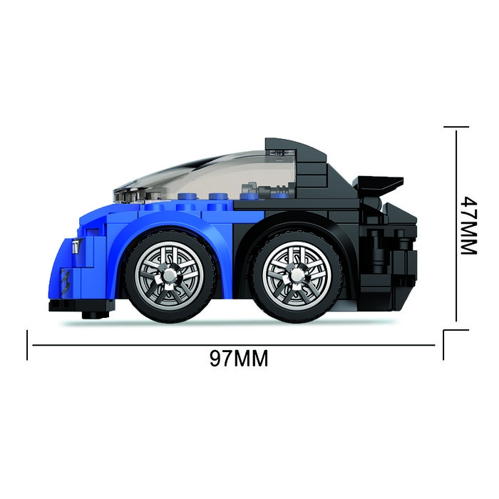 Конструктор инерционный «Спорткар», 115 деталей Конструктор инерционный «Спорткар», 115 деталей