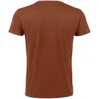 Футболка мужская приталенная Regent Fit 150, коричневая (терракотовая), размер XS