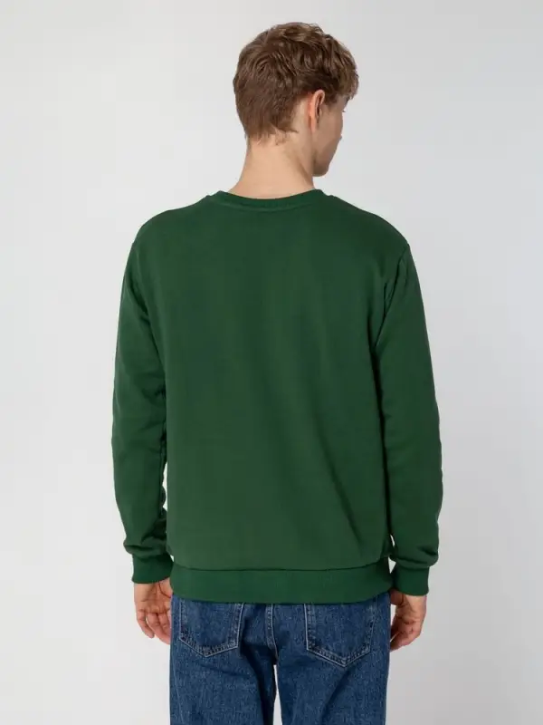 Толстовка Unit Toima Heavy темно-зеленая, размер XS