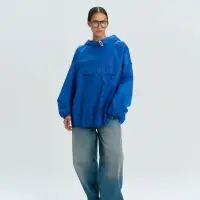 Дождевик-анорак Alatau, укороченный, синий, единый размер Дождевик-анорак Alatau, укороченный, синий, единый размер