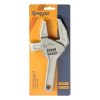 Ключ разводной сантехнический ТУНДРА, усиленный, раскрытие губок до 70 мм, 200 мм Ключ разводной сантехнический ТУНДРА, усиленный, раскрытие губок до 70 мм, 200 мм