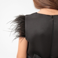 Платье нарядное детское KAFTAN, р.36 (134-140 см), черный Платье нарядное детское KAFTAN, р.36 (134-140 см), черный