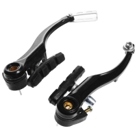 Комплект тормозов Dream Bike V-brake, алюминий, рамки 110 мм, колодки 60 мм, цвет чёрный Комплект тормозов Dream Bike V-brake, алюминий, рамки 110 мм, колодки 60 мм, цвет чёрный