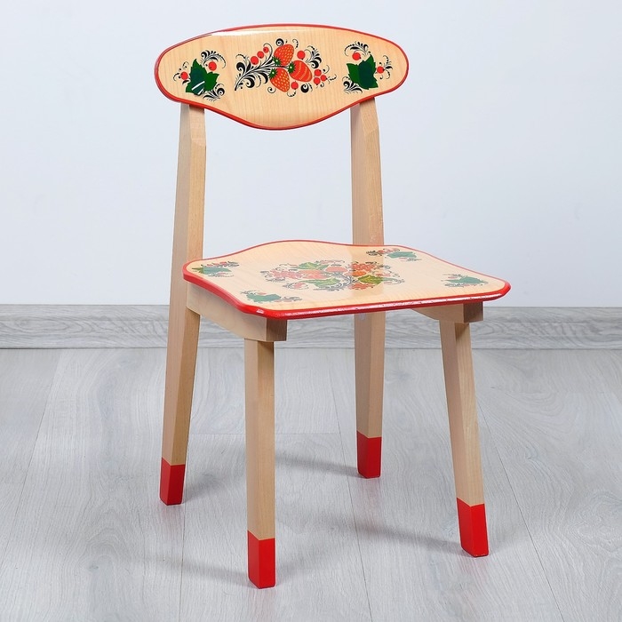 Стул детский 1 р.к с худ.росп. Высшая категория Стул детский 1 р.к с худ.росп. Высшая категория