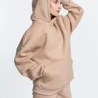 Худи Kulonga Oversize, бежевое (песочное), размер XL/XXL