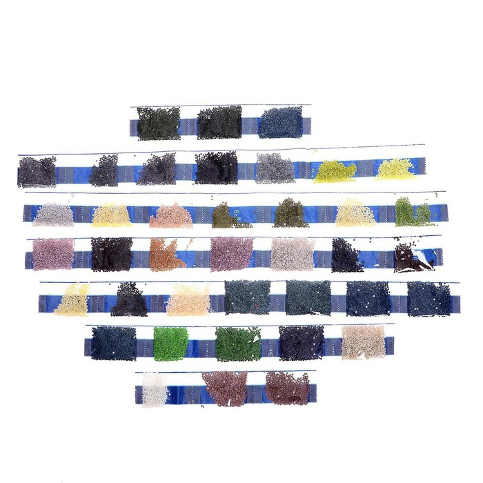 Алмазная мозаика с полным заполнением на холсте &laquo;Натюрморт&raquo;, 40 х 50 см