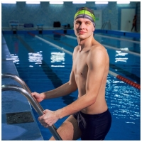 Шапочка для плавания ONLYTOP взрослая, тканевая, обхват 54-60 см Шапочка для плавания ONLYTOP взрослая, тканевая, обхват 54-60 см