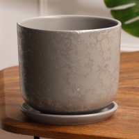 Горшок цветочный Питон серый 1.6 л Горшок цветочный Питон серый 1.6 л