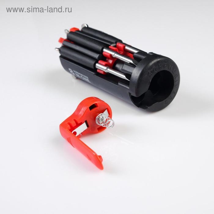 Фонарь многофункциональный, мультитул 8 в 1 Фонарь многофункциональный, мультитул 8 в 1 "Мастер на все руки", 12 х 4 см, 3 ААА