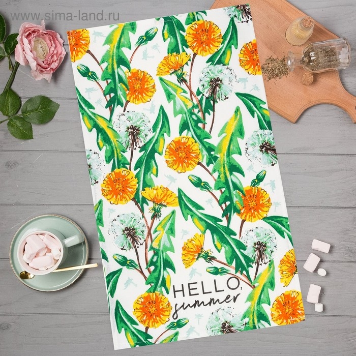 Полотенце кухонное &laquo;Hello summer&raquo; 35х60 см