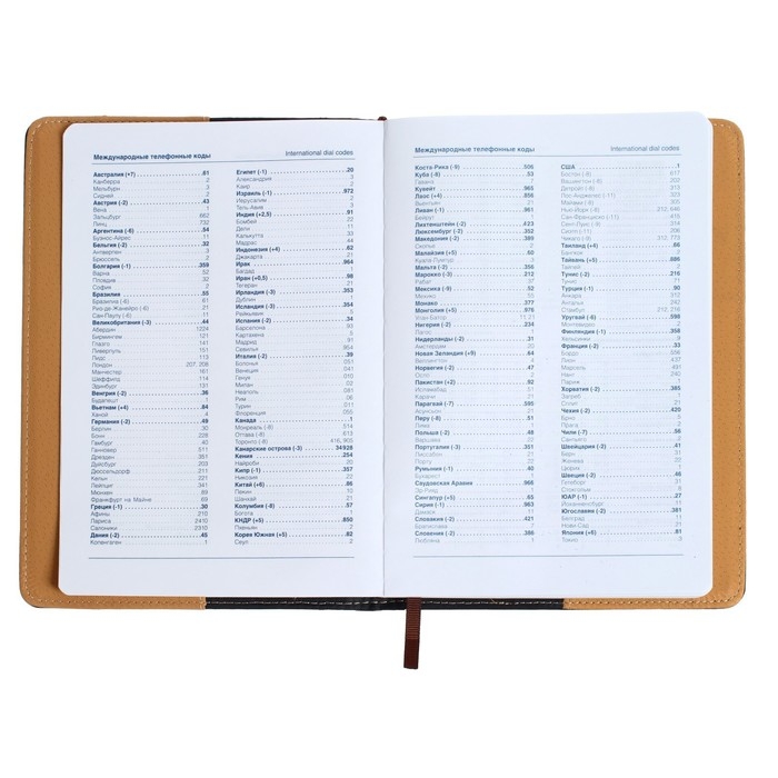 Ежедневник недатированный А5, 140 листов, в клетку, обложка кожзам, с карманом, МИКС