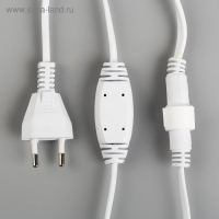 Гирлянда &laquo;Занавес&raquo; 2 &times; 9 м, IP44, УМС, белая нить, 1800 LED, свечение мульти, 220 В