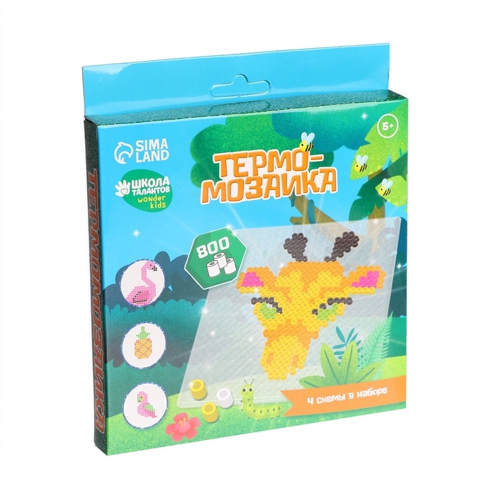 Термомозаика &laquo;Тропики&raquo; с пинцетом