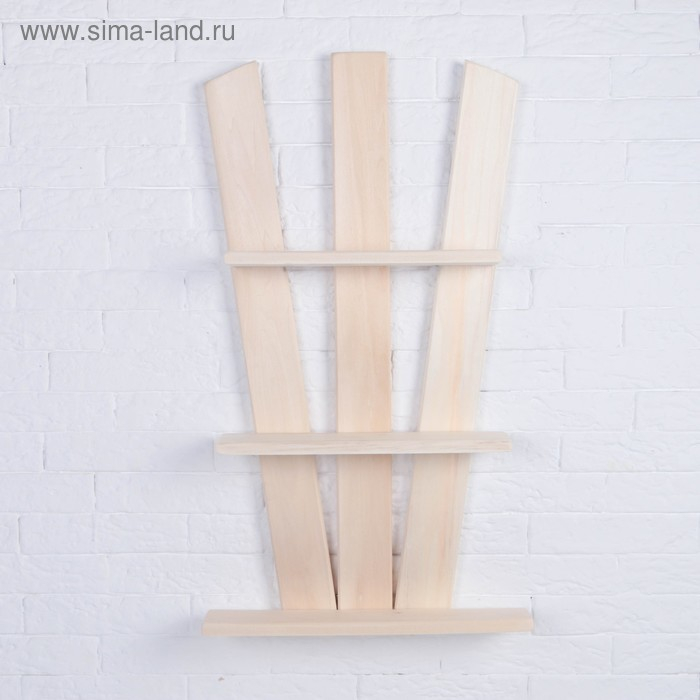 Полка &laquo;Елка&raquo; 70х40х8 см