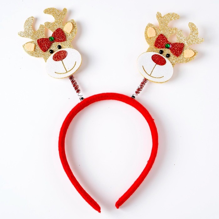Новый год! Карнавальный ободок &laquo;Олень&raquo;