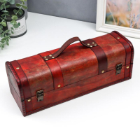 Шкатулка дерево под бутылку "Средневековье" 11,5х34,5х13 см Шкатулка дерево под бутылку "Средневековье" 11,5х34,5х13 см