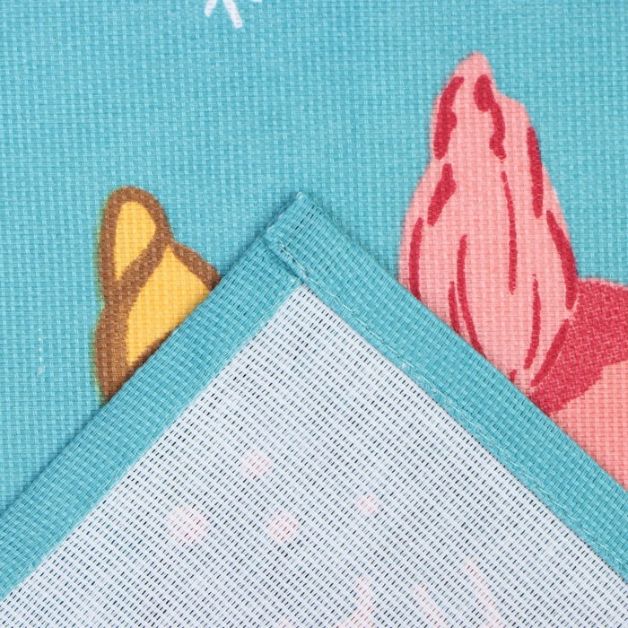 Новый год. Набор полотенец Доляна "Сладкого года" 28х46 см - 2 шт, 100% хл, рогожка 164 г/м2